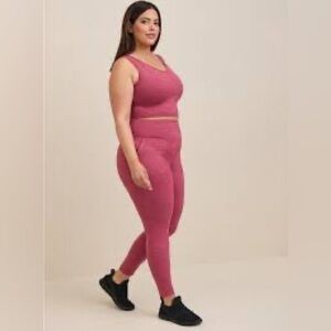 Torrid Active Leggings Size 1 Dusty Rose